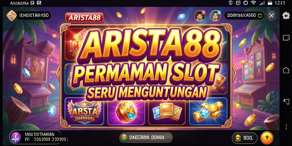 Tampilan menarik dari gameplay slot ARISTA88 yang penuh warna.