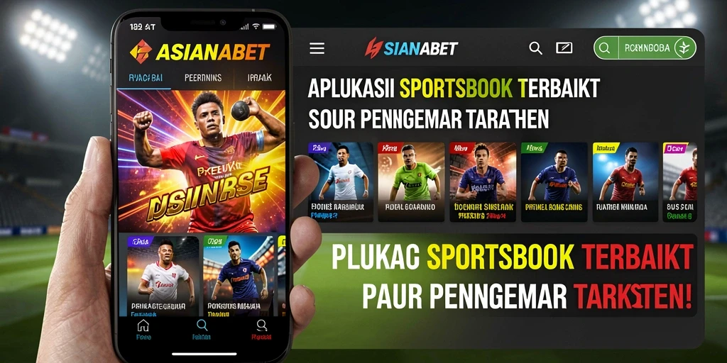 Tampilan antarmuka dan pilihan taruhan di ASIANABET.