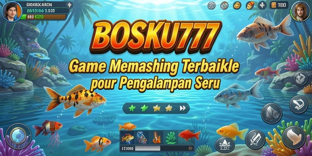 Tangkapan ikan yang menakjubkan dalam gameplay BOSKU777.