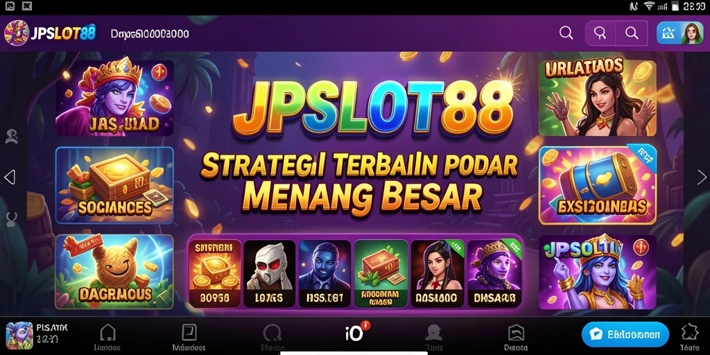 Gameplay menarik dan strategi mendebarkan di JPSLOT88.