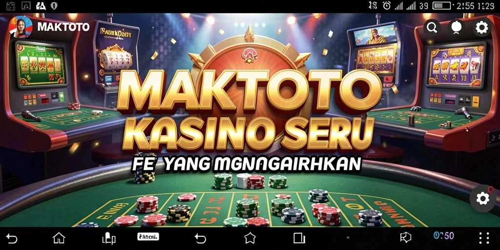 Tampilan gameplay MAKTOTO yang mengasyikkan dan menantang.