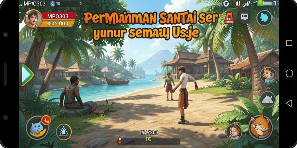 Screenshot MPO303 menunjukkan gameplay yang mengasyikkan dan penuh warna.